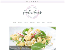 Tablet Screenshot of foodnfocus.com